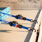 Retractable Ratchet Strap - 3.5m x 25mm (Blue)